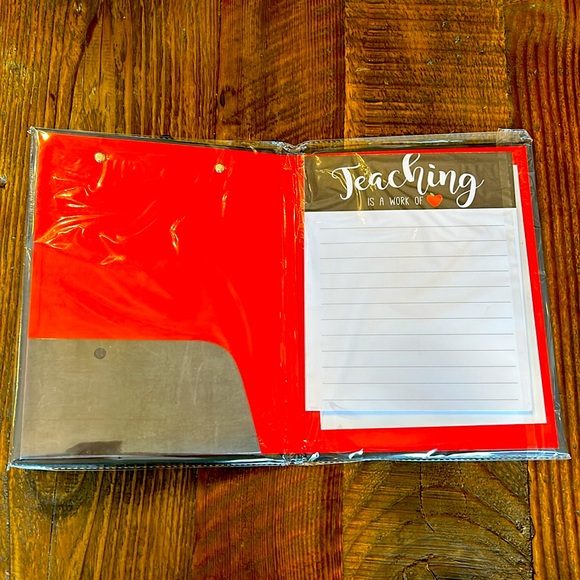 Teacher Gifts! Clipboard / Notepad Set & Socks NWT - Picture 3 of 8